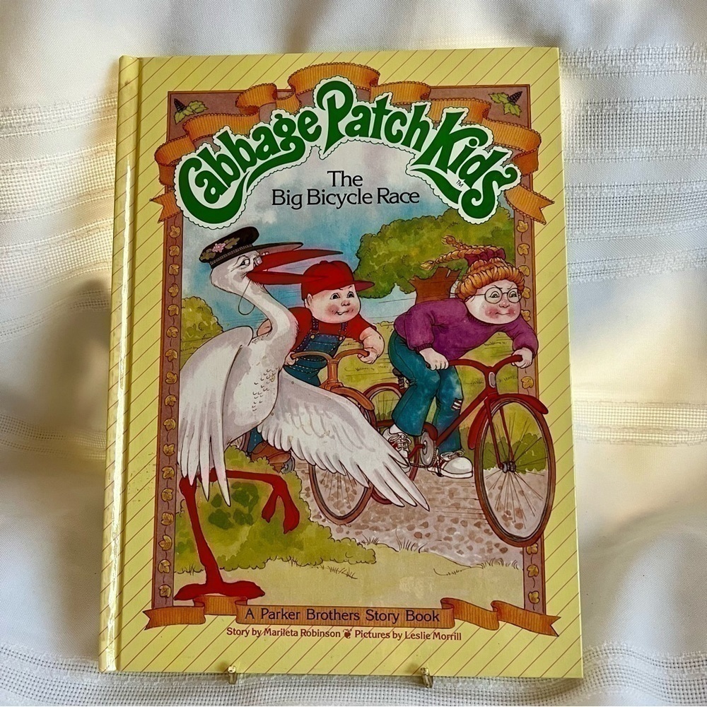 Cabbage Patch‎ Kids The Big Bicycle Race 1984 Mint Hardcov…